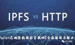 TPWallet已删除数据能否找回？全面解析与解决方案