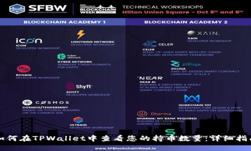 如何在TPWallet中查看您的持币数量：详细指南